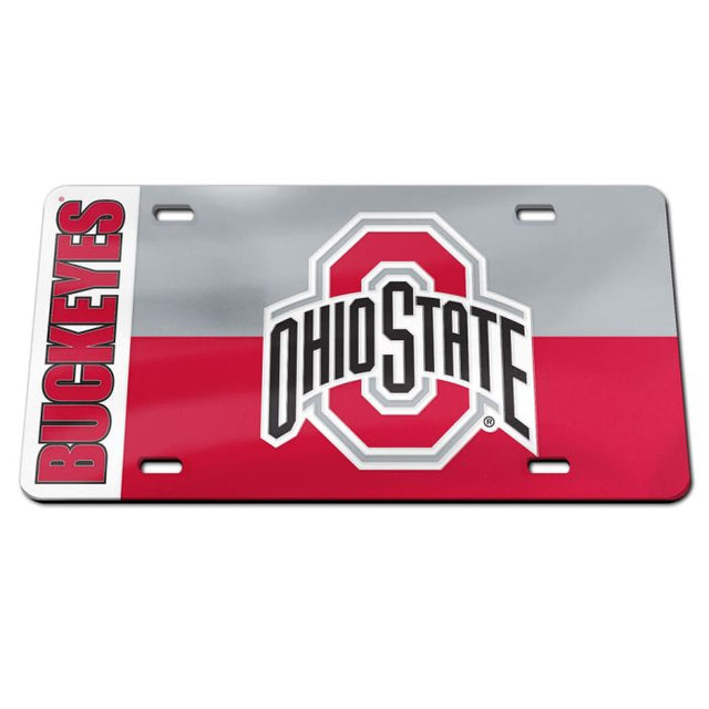 Ohio State Buckeyes Specialty Acrylic License Plate