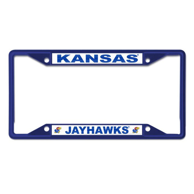 Kansas Jayhawks Lic Plt Frame S/S