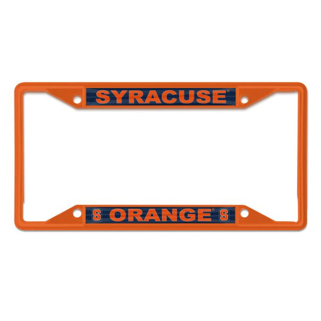Marco de acero inoxidable Syracuse Orange Lic Plt