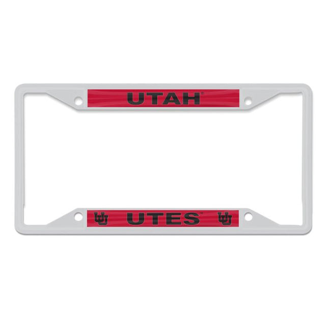 Utah Utes Lic Plt Frame S/S