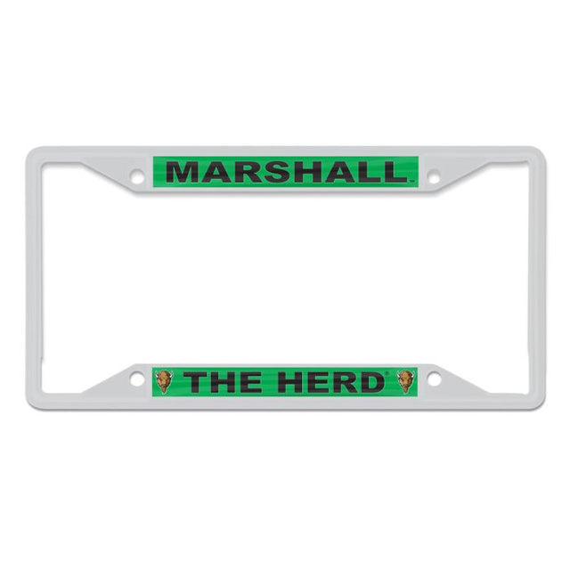 Marco de placa de licencia Marshall Thundering Herd S/S