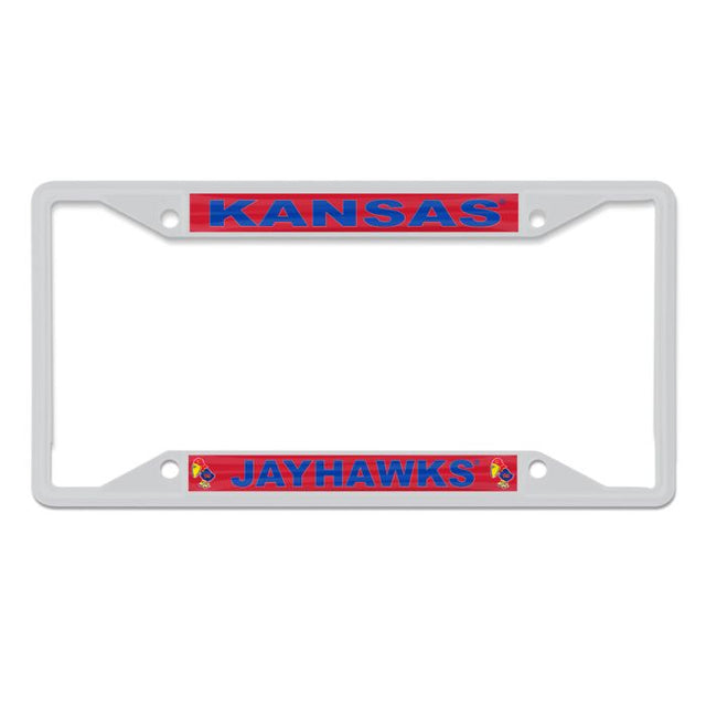 Kansas Jayhawks /College Vault Lic Plt Frame S/S