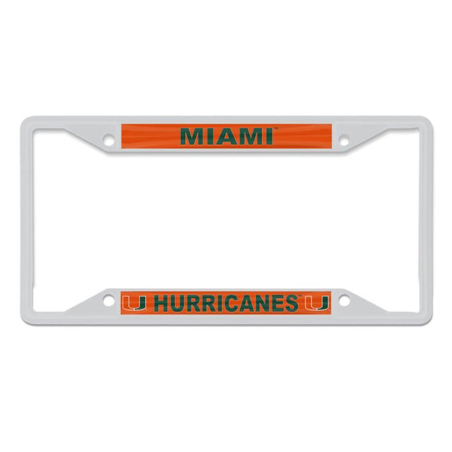 迈阿密飓风队 Lic Plt 框架 S/S