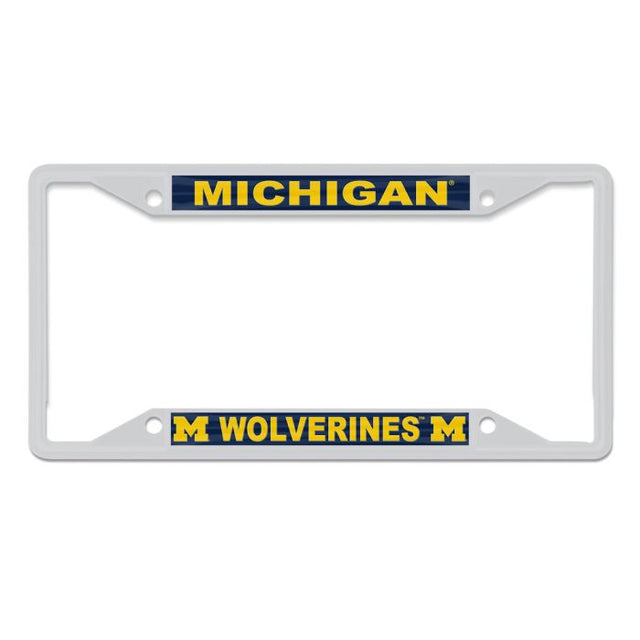 Michigan Wolverines Lic Plt Frame S/S