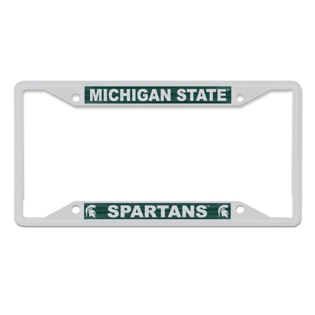 Michigan State Spartans Lic Plt Frame S/S