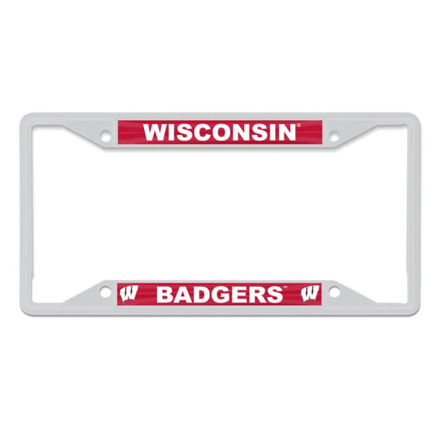 Wisconsin Badgers Lic Plt Marco S/S