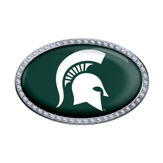 Michigan State Spartans Chrome Metal Domed Emblem