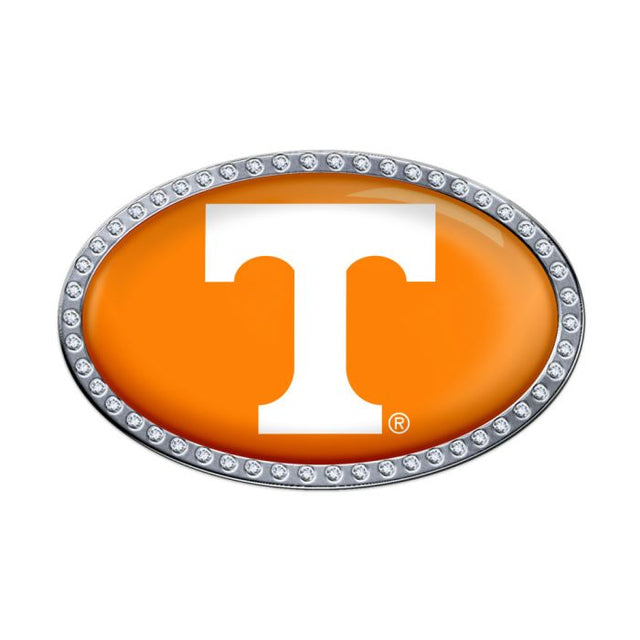 Emblema abovedado de metal cromado de los Tennessee Volunteers