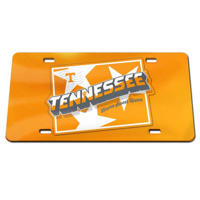 Matrícula de acrílico especial STAMP de Tennessee Volunteers