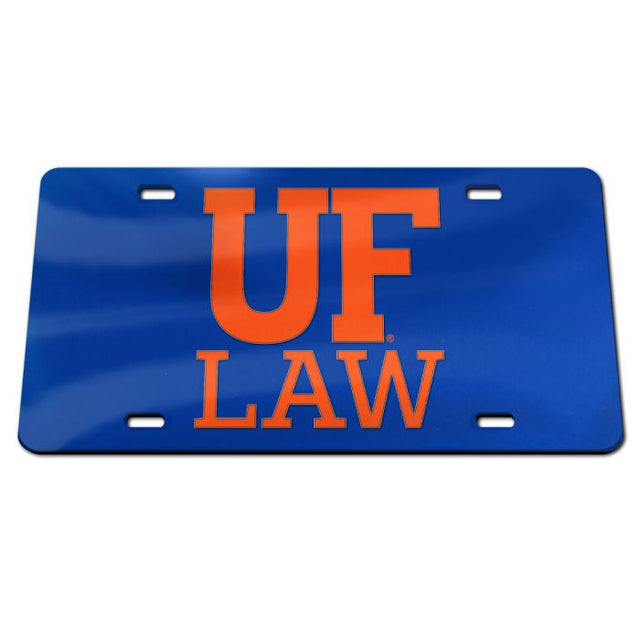Matrícula acrílica especial de los Florida Gators