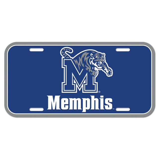 Memphis Tigers License Plate