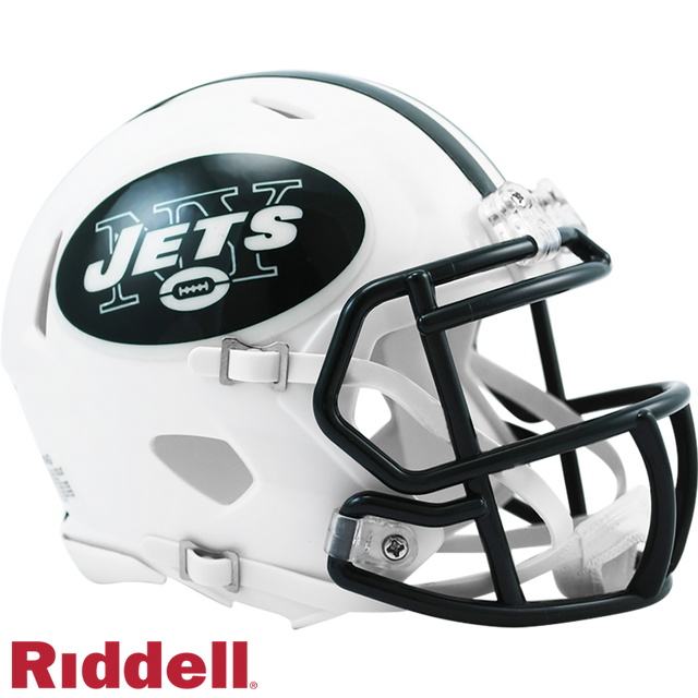 Réplica de casco de los New York Jets Riddell Mini Speed Style 1998-2018 T/B