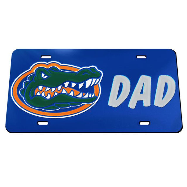 Matrícula acrílica especial de los Florida Gators