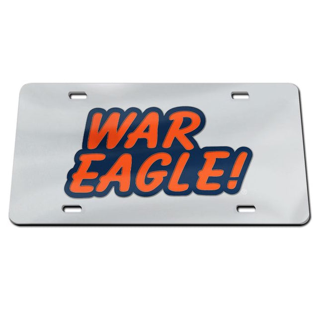 Auburn Tigers WAR EAGLE Specialty Acrylic License Plate