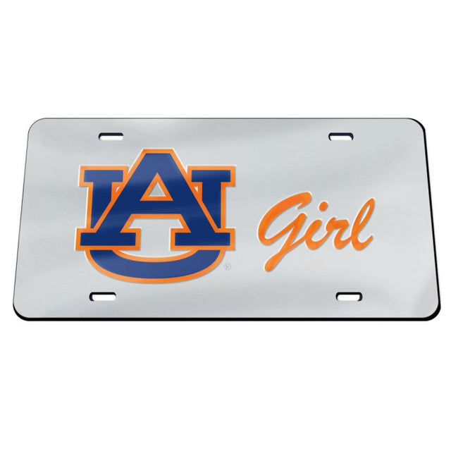 Placas de matrícula clásicas de acrílico de Auburn Tigers