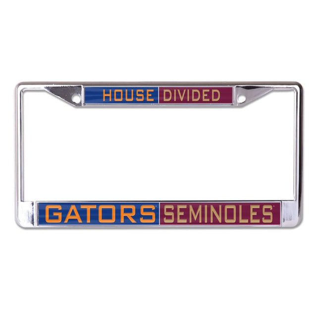 Marco con licencia para jugador de Florida Gators/Florida State Seminoles, talla S/L, impreso, rivalidad