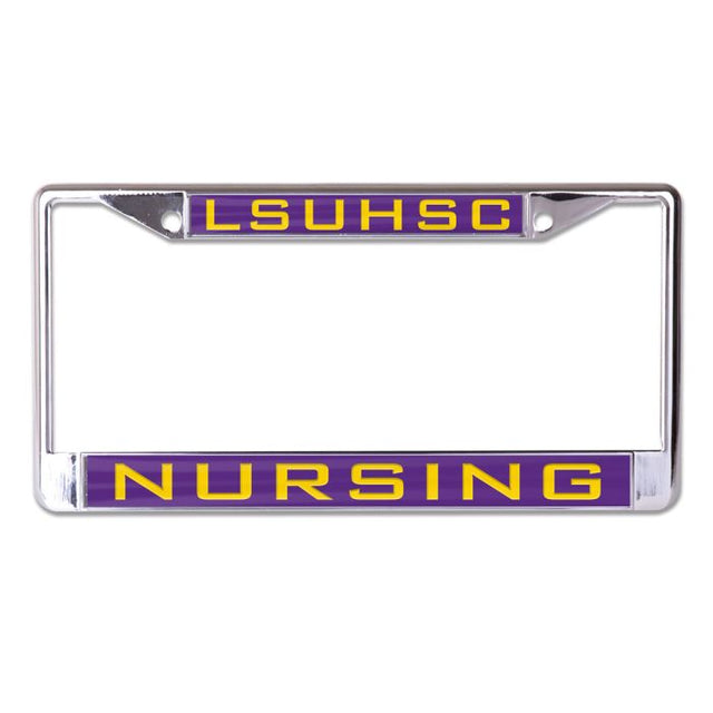 LSU Tigers Lic Plt Frame S/L Printed