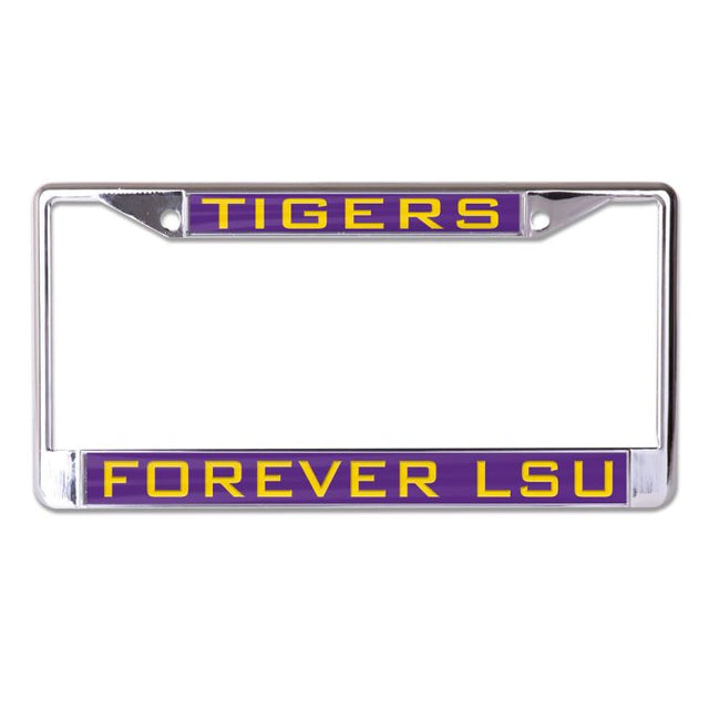LSU Tigers Lic Plt Frame S/L Printed