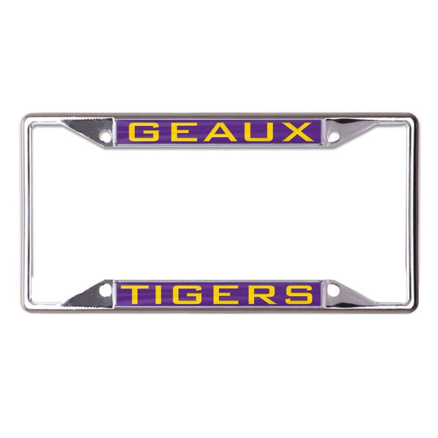 LSU Tigers Lic Plt Frame S/S Printed