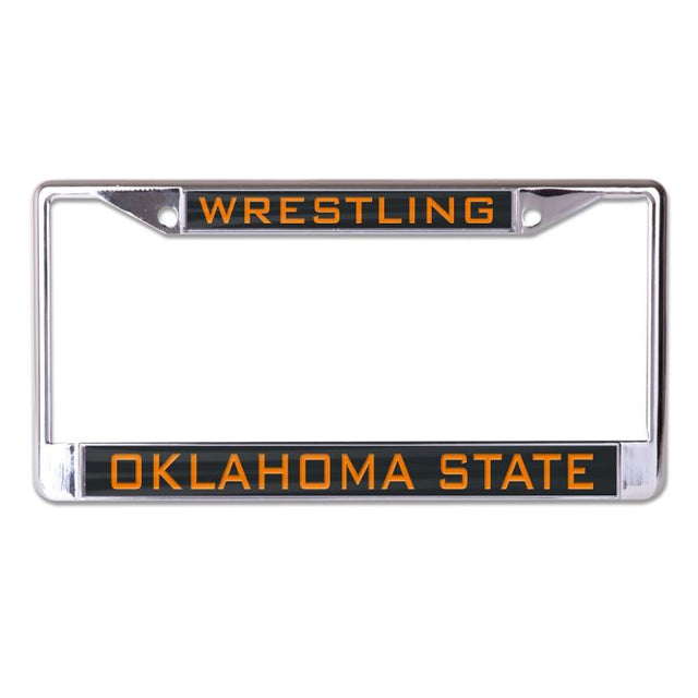 Oklahoma State Cowboys Lic Plt Frame S/L Printed
