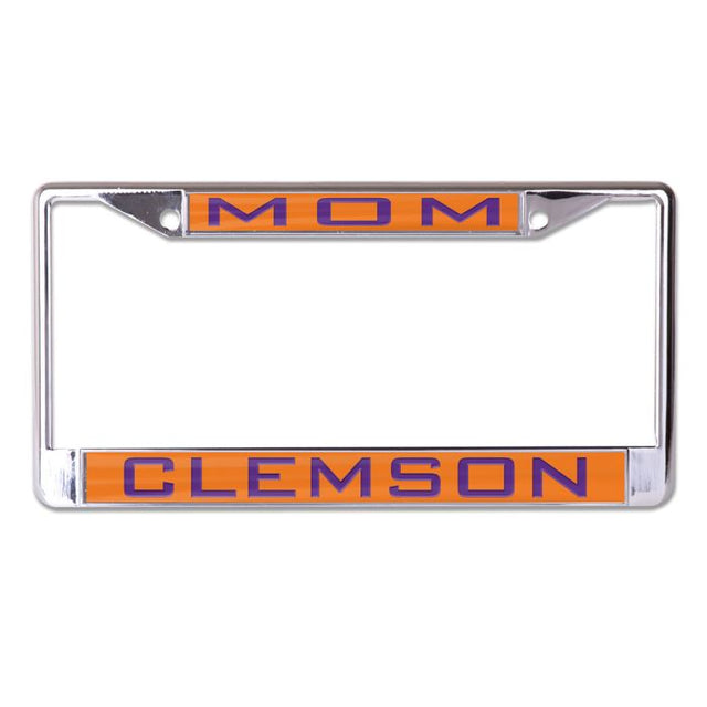 Clemson Tigers Lic Plt Frame S/L Printed