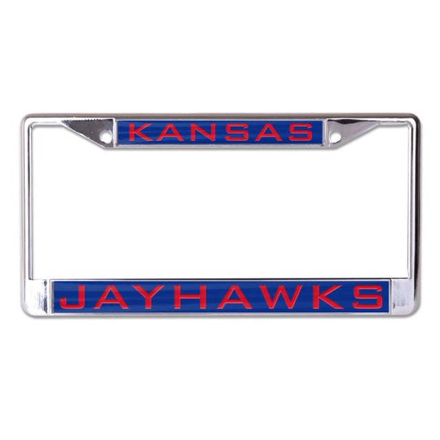 Kansas Jayhawks Lic Plt Frame S/L Printed