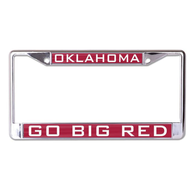 Oklahoma Sooners Lic Plt Frame S/L Printed