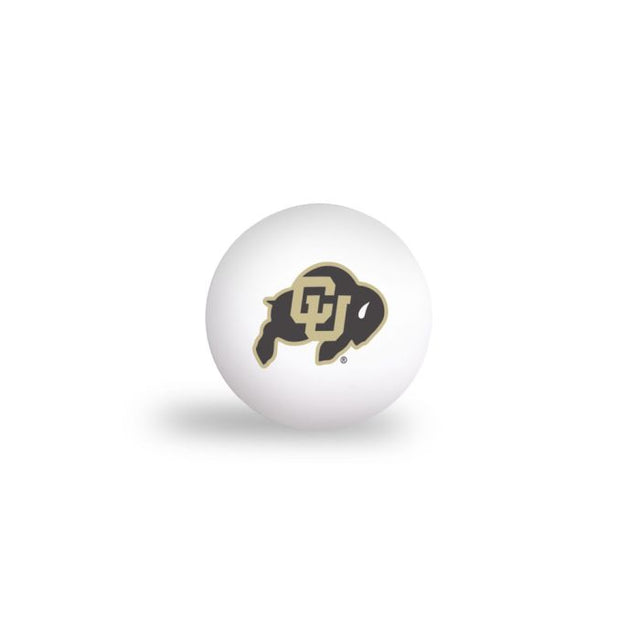 Pelotas de ping pong de los Buffaloes de Colorado (paquete de 6)