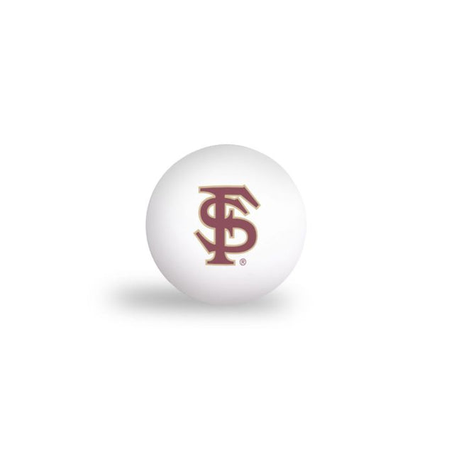 Pelotas de ping pong con logotipo de béisbol de los Florida State Seminoles FS (paquete de 6)