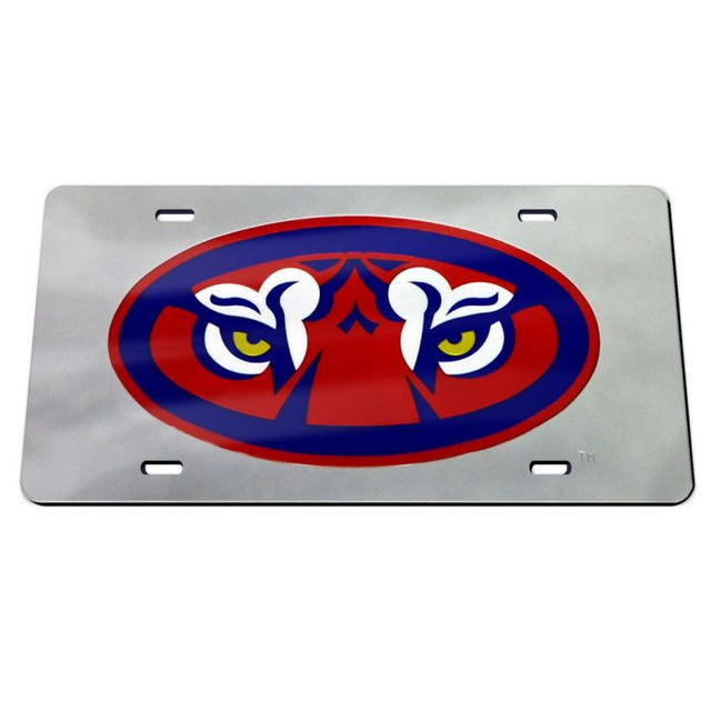 Placas de matrícula clásicas de acrílico de Auburn Tigers