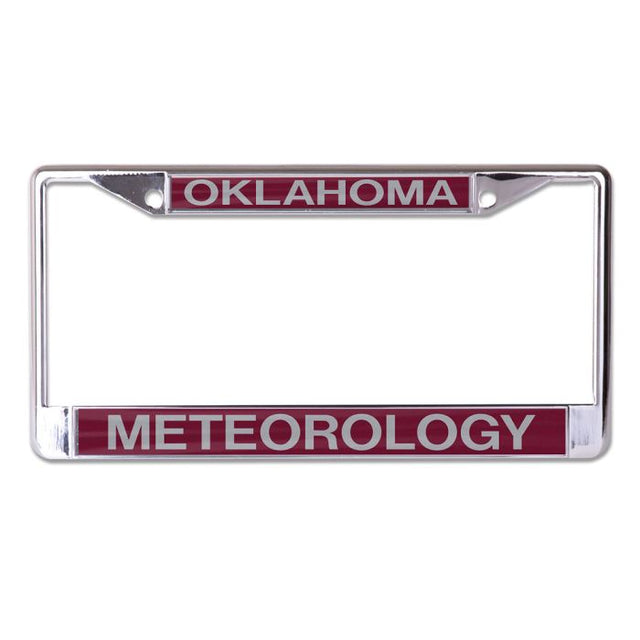 Oklahoma Sooners Lic Plt Frame S/L Printed