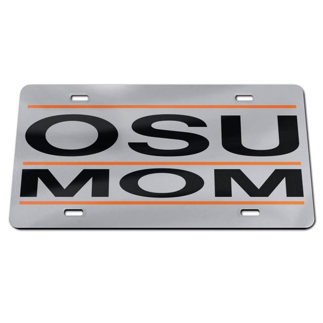 Matrículas clásicas de acrílico de los Oklahoma State Cowboys