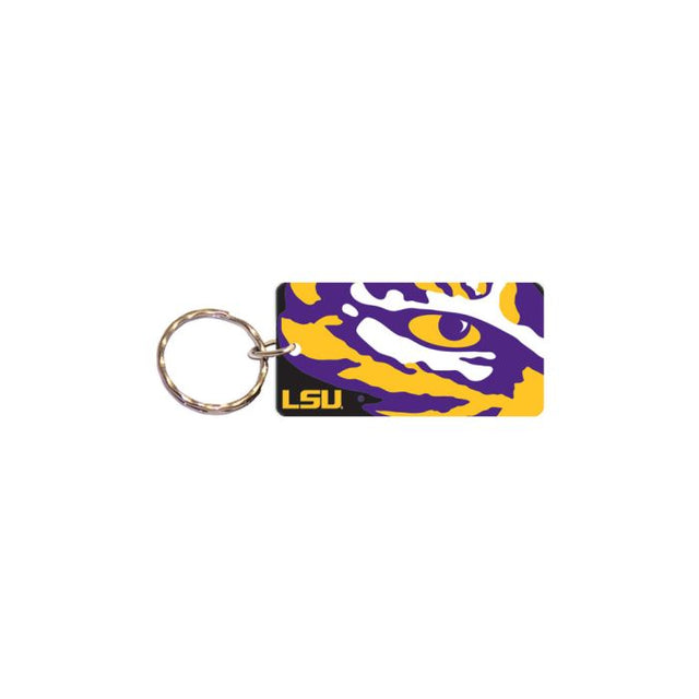 Llavero rectangular MEGA de los LSU Tigers