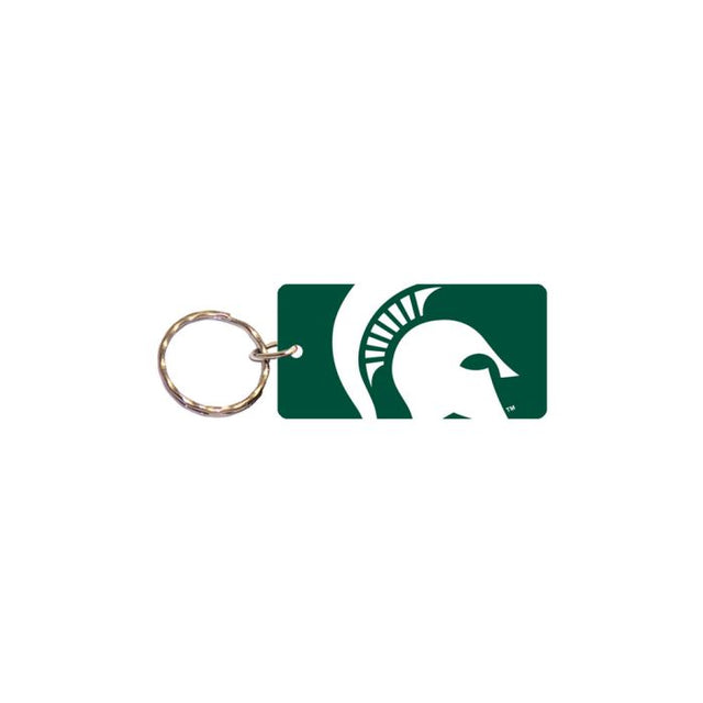 Michigan State Spartans MEGA Keychain Rectangle