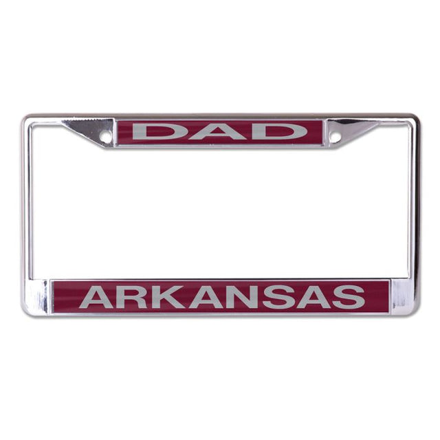Arkansas Razorbacks Lic Plt Marco S/L Impreso