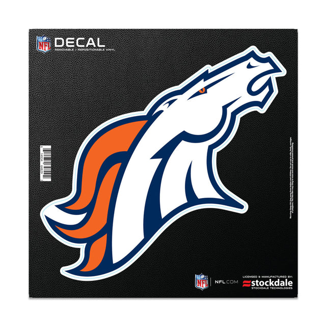 Calcomanía de los Denver Broncos para todo tipo de superficies, 6 x 6