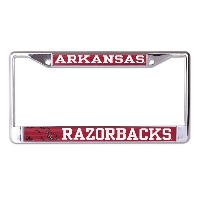 Arkansas Razorbacks Lic Plt Frame S/L Printed - Sports Fan Merch
