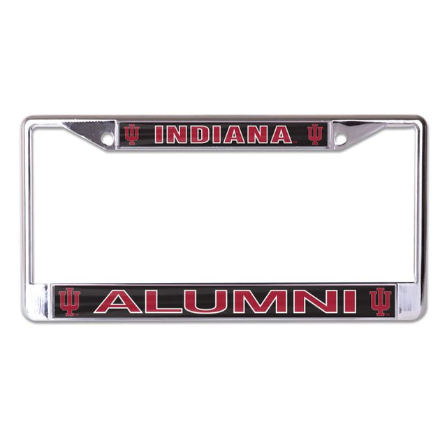 Indiana Hoosiers ALUMNI Lic Plt Frame S/L Printed