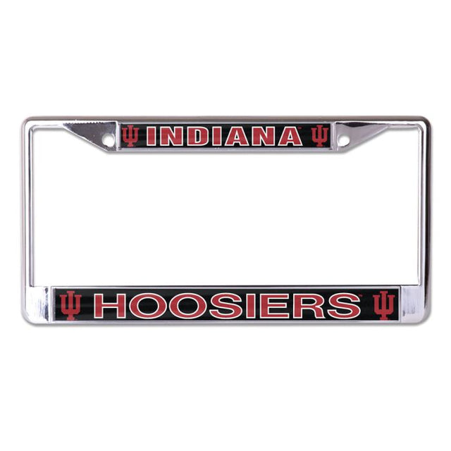 Indiana Hoosiers Lic Plt Frame S/L Printed