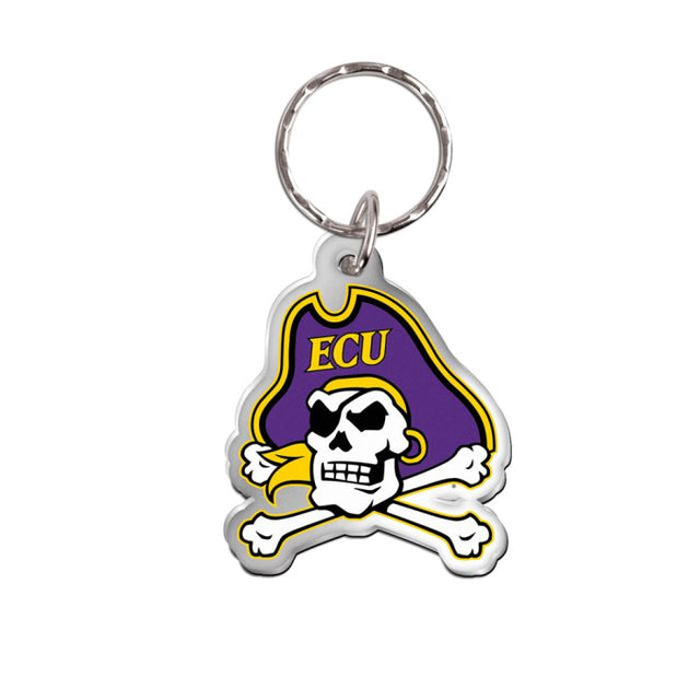 East Carolina Pirates Keychain Freeform