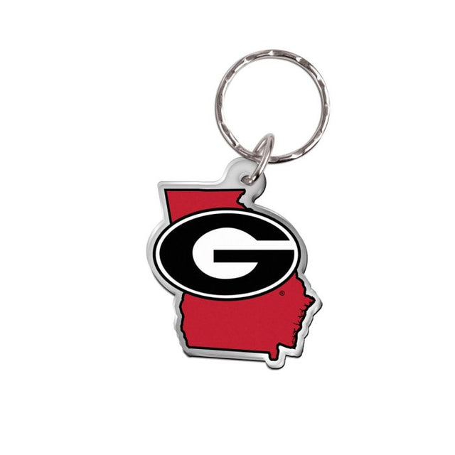 Georgia Bulldogs Keychain Freeform