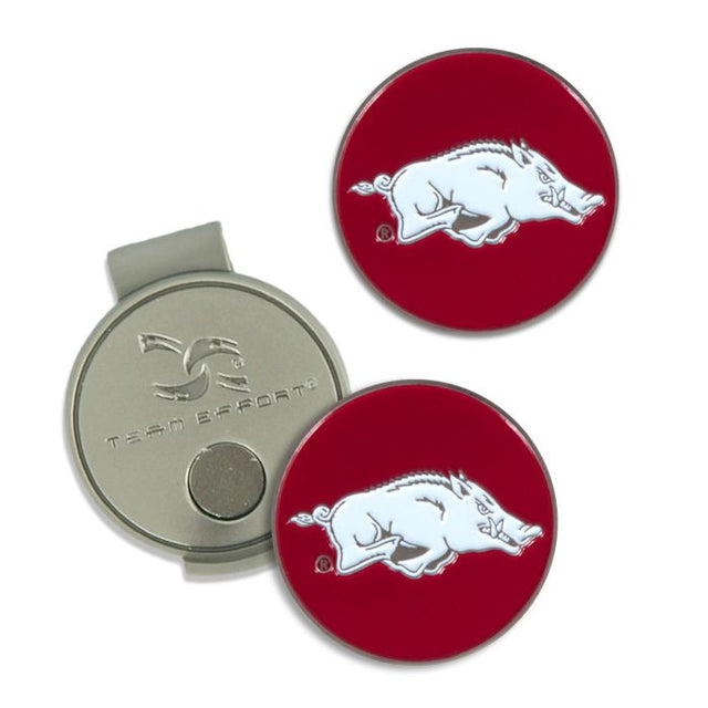 Arkansas Razorbacks Hat Clip & Markers