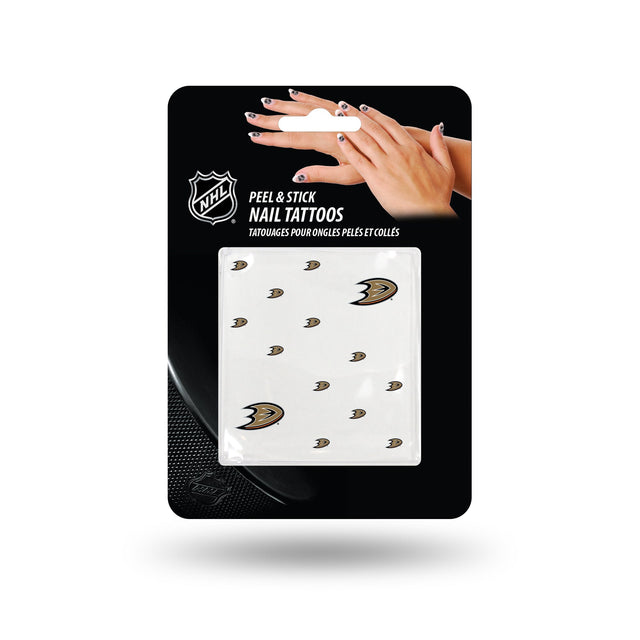 Anaheim Ducks Nail Tattoos