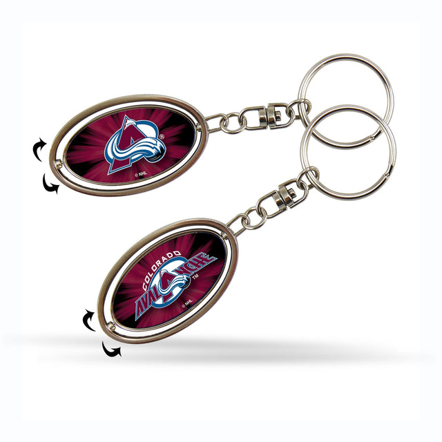 Colorado Avalanche Spinner Keychain