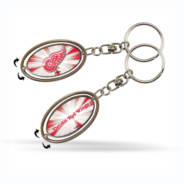 Detroit Red Wings Spinner Keychain