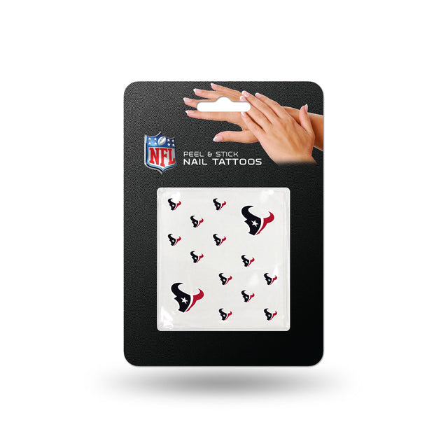 Houston Texans Nail Tattoos