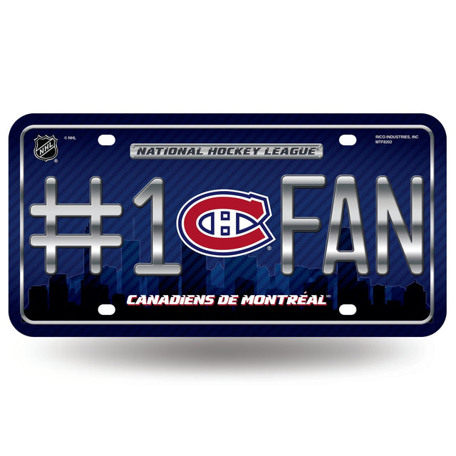 Montreal Canadiens #1 Fan Metal Tag