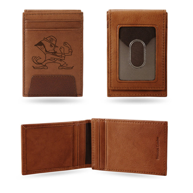 Notre Dame Premium Leather Front Pocket Wallet