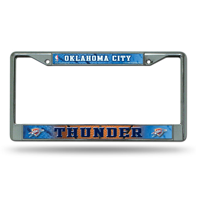 Oklahoma City Thunder Chrome Frame