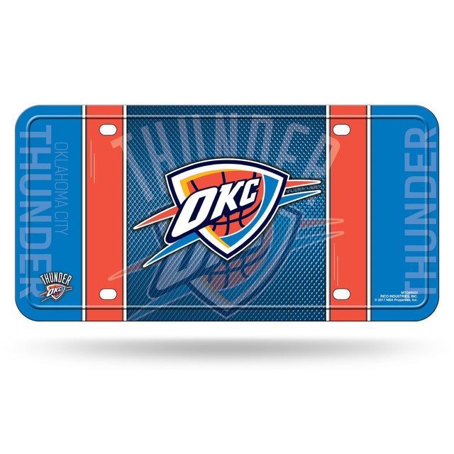Oklahoma City Thunder Metal Tag